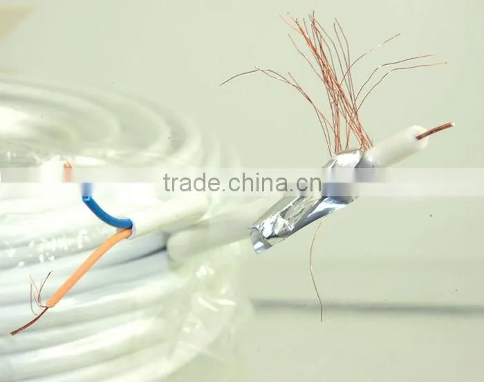 CE, RoHS apprived RG59 coaxial cable CCTV coaxial cable