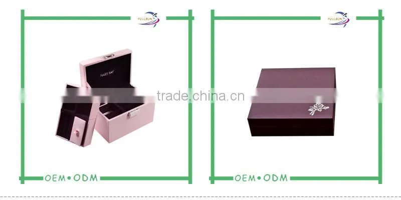 new design popular recycle cardboard handmade jewelry box