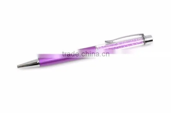Your own logo custom printed crystal pen