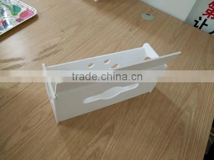 Korean Style Two Size Carved Cable Wire Storage Box Cable Storage Box Case Wire Management Socket Safety Tidy Organizer