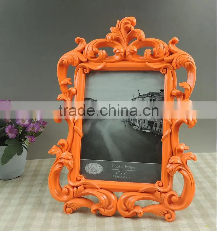 Decorative ornate wedding baroque picture frame