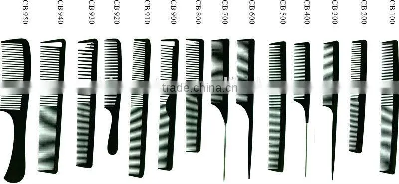 professional carbon cutting hair comb up to 450F