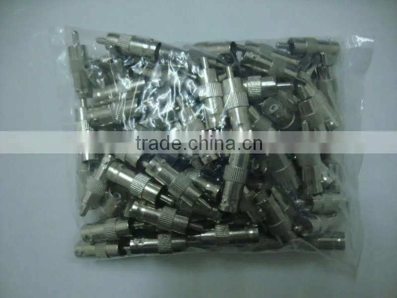 bnc female to rca male plug connector