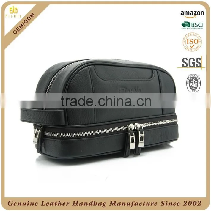 CSLRB226-001new products 2016 leather cosmetic bag travel case toilet bag