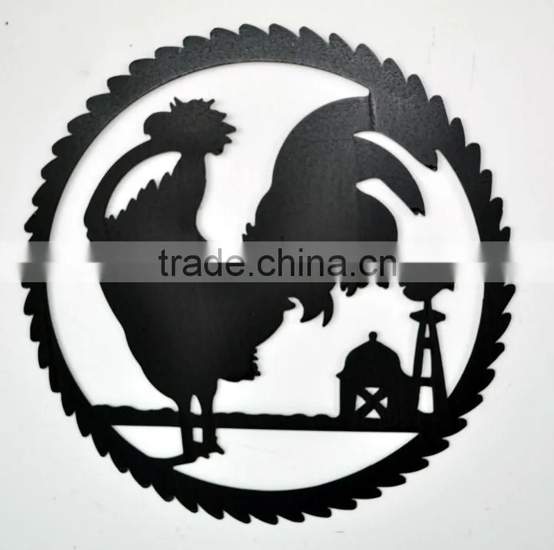 Wholesale variety styles round sun metal wall decor