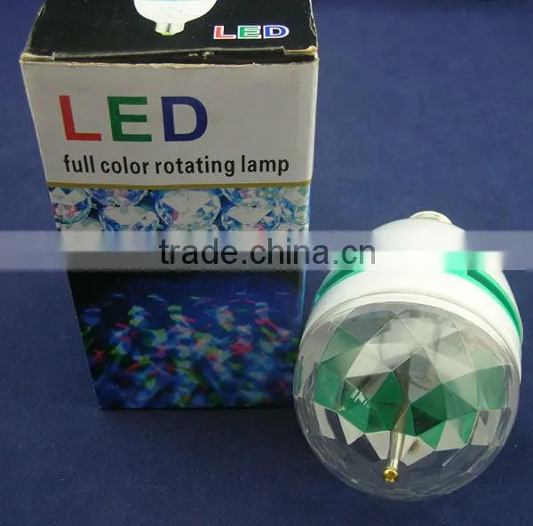 Crystal RGB Full Color Rotating Lamp/Bar Light
