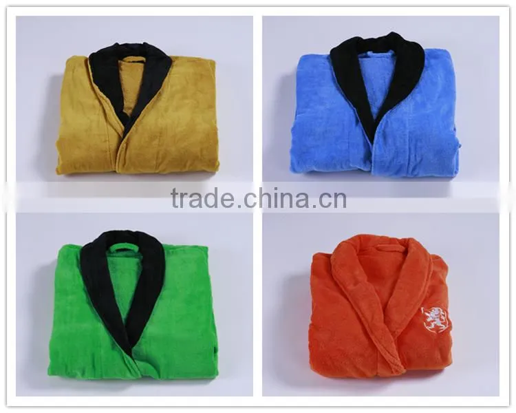 LinenPro Kimono Style Sleepwear Wholesale Bathrobe Black Satin Robes for Men