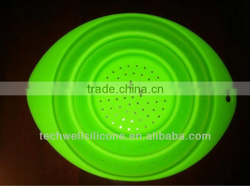 Useful silicone multifunctional vegetable wash basket silicone basket