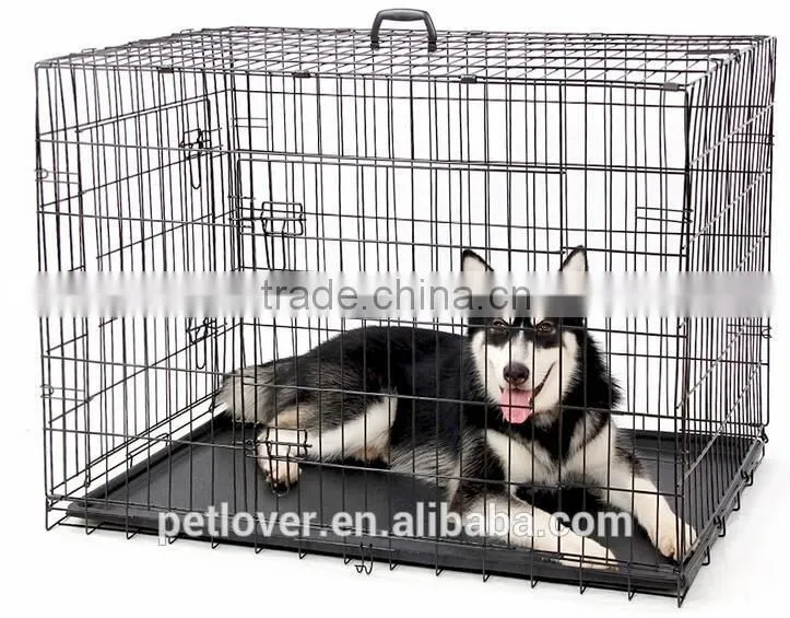 china factory metal dog cage folding pet cage