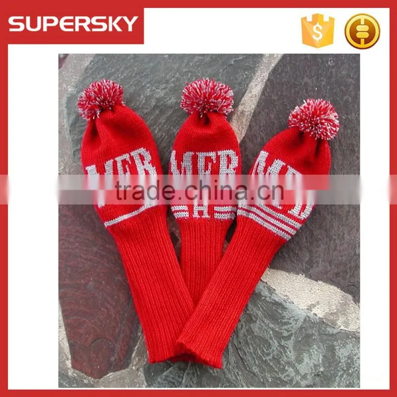 F550 Custom Personalized knitted Golf club head Cover
