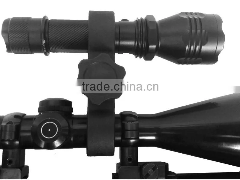 2x25mm Wholesale Hunting Torch Light Flashlight Gun Mount