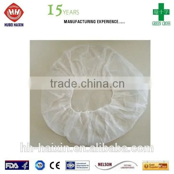 Disposable Nonwoven Spunlace Bouffant Cap