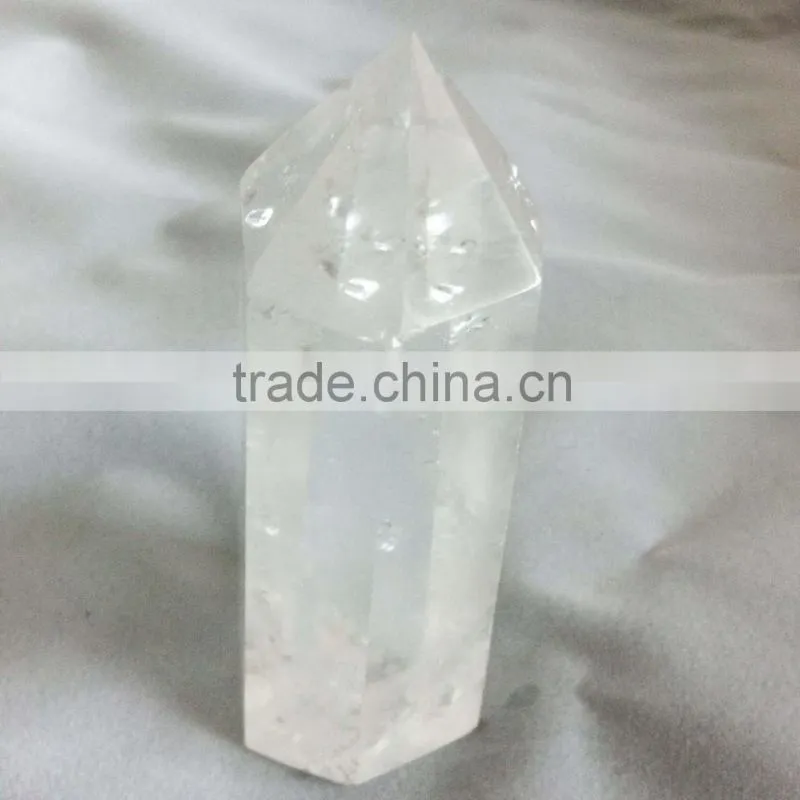 Natural Gemstone Clear Quartz Point Wand