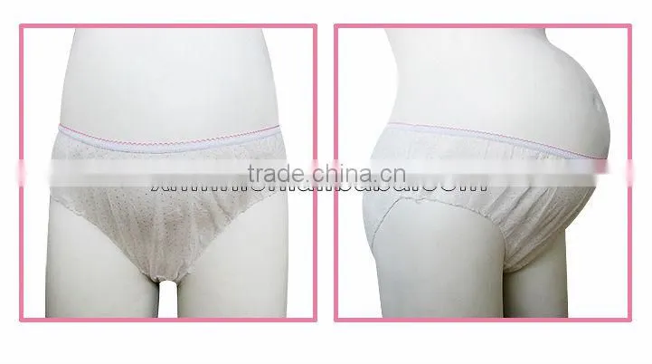 Disposable Maternity Nonwoven Panties with Printing