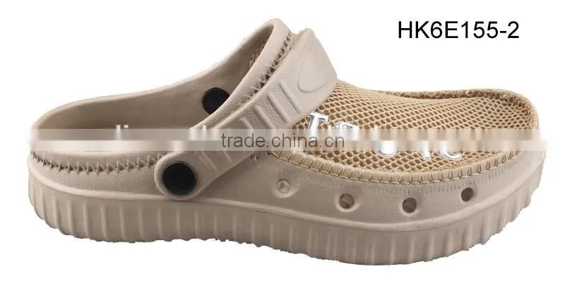 2016 Simple Comfortable Mesh Upper Men Non Slip Clogs Newest Garden Clogs