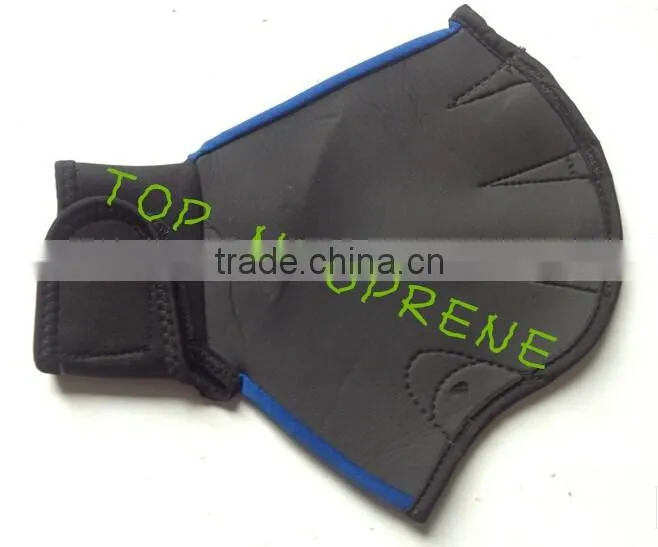 Swim Gloves Fitness Water Resistance Training Webbed Gloves