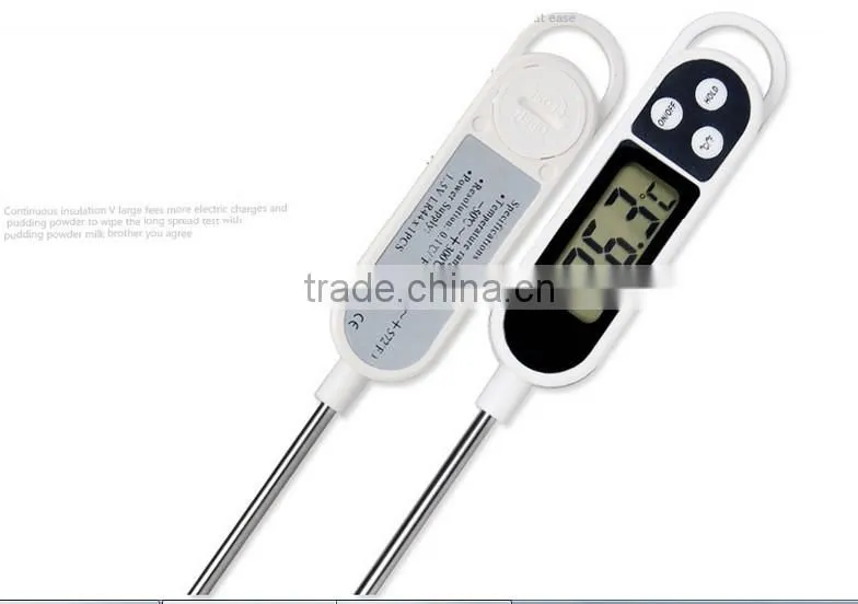 Waterproof digital food thermometer probe temperature meat thermometer TL-FT02