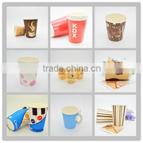 12oz New design health food paper cup for wholesales