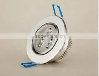 luminum 3w led downlight 1w high power *3 energy saving