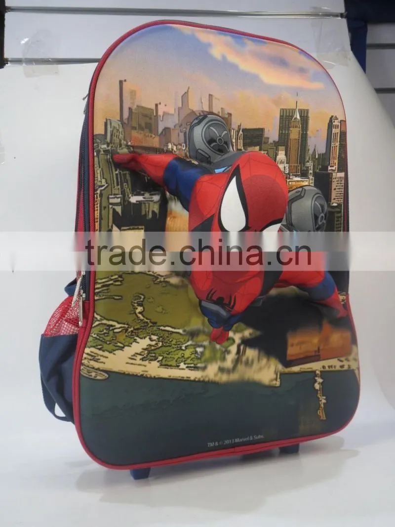 2016 High quality best selling colorful zipper eva children Schoolbags
