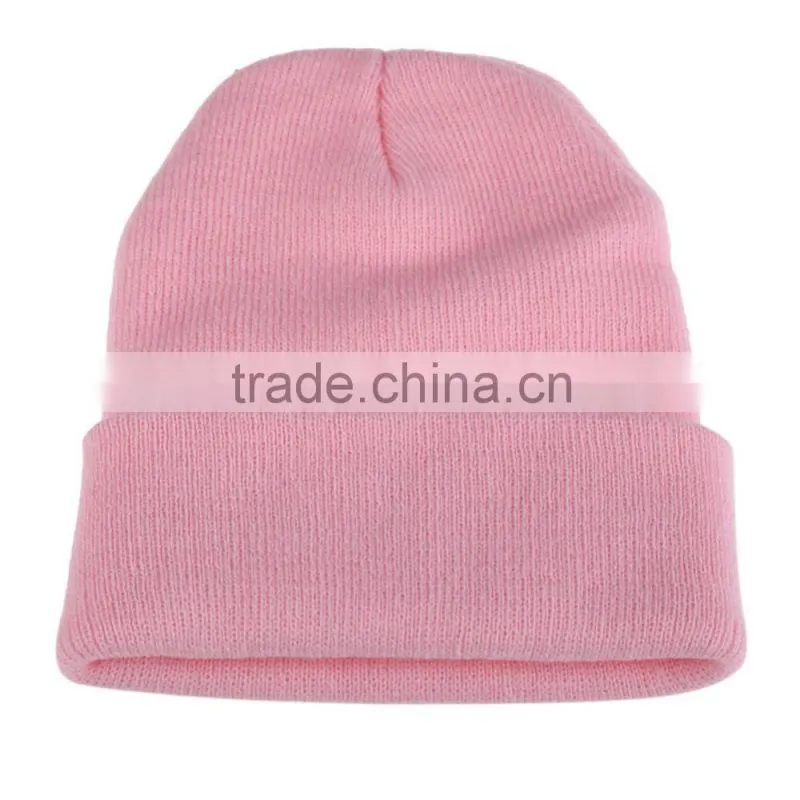 Fashion Oversized Cheap Hand Made Knitted Beanie For Wholesale