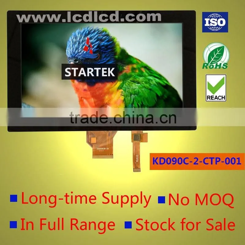 9.0 inch 800*480,16/18/24 bit RGBinterface,TFT LCD withcapacitive touch panel