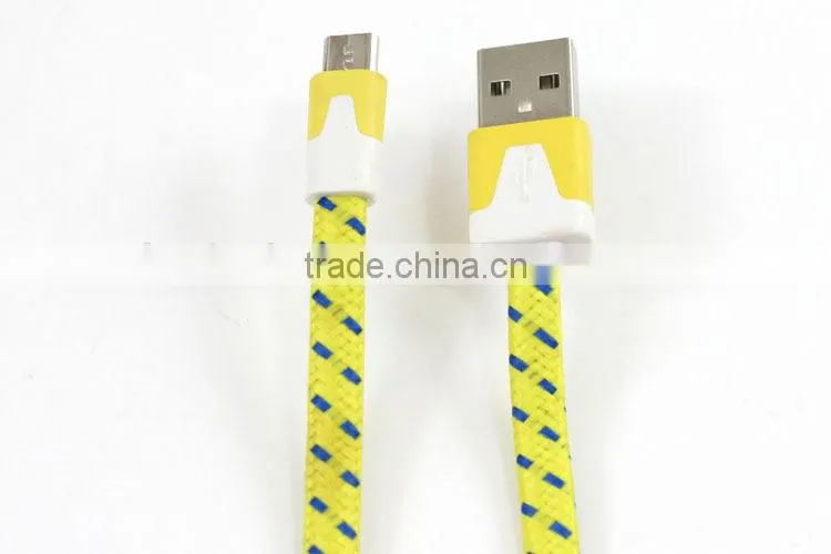 Flat Micro usb cable