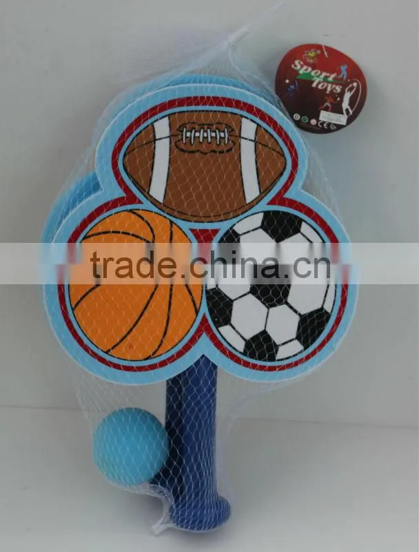 Sponge racket toy flying toy butterfly