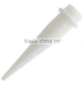 Purple Neon PMMA Stretching Taper, Body jewelry