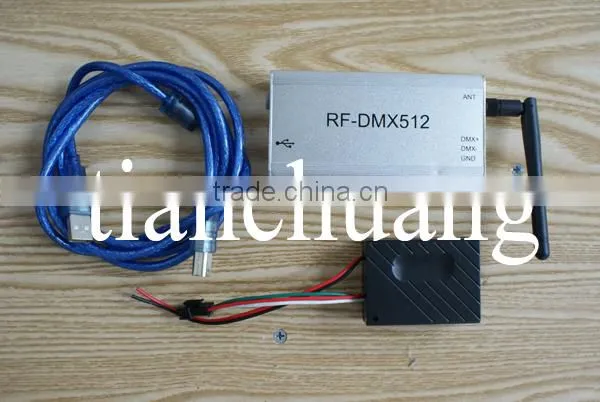 LED Wireless DMX 512 Transmitter and Receiver / WS 2811 & WS 2812