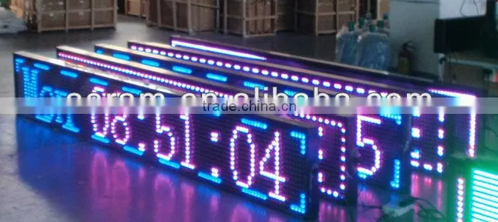 Italy---Outdoor P16mm programmable led message display panel board sign