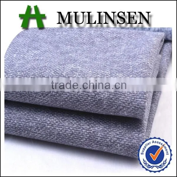 Shaoxing knit paper print spandex polyester rayon tr ponte de roma fabric