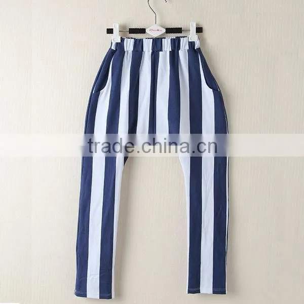 wholesale girls baby pink sunflower cheap colored cotton pants