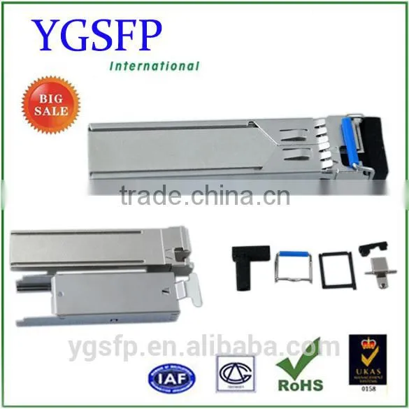 Compatible 1.25G SFP For Cable Connector Single Fiber BIDI SFP Module .