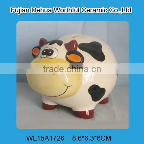 Creative ceramic soccer money box,ceramic soccer piggy box,ceramic soccer cash box,ceramic coin box,ceramic saving box