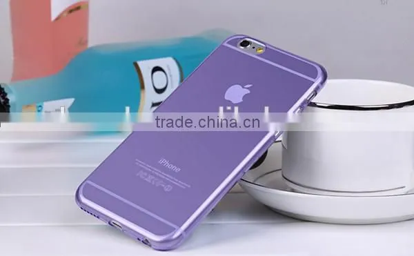 Mix color custom logo soft tpu case for iphone 6 plus 5.5 inch