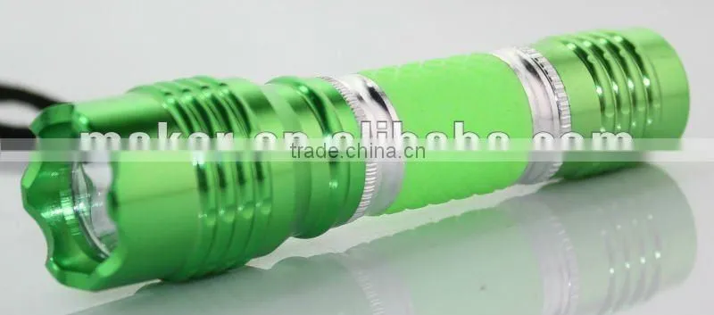 1pc Straw Hat LED Aluminum flash light torch