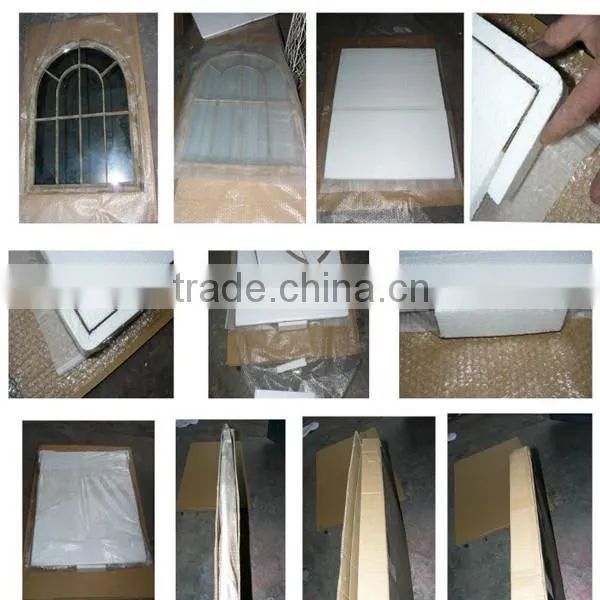 Hot Selling Nice Antique Fashion Design Wrough Iron Frame Mirror