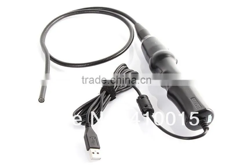 Endoscope Pipe Inspection Camera 2M USB 6 LEDS flexible IP67 waterproof Camera