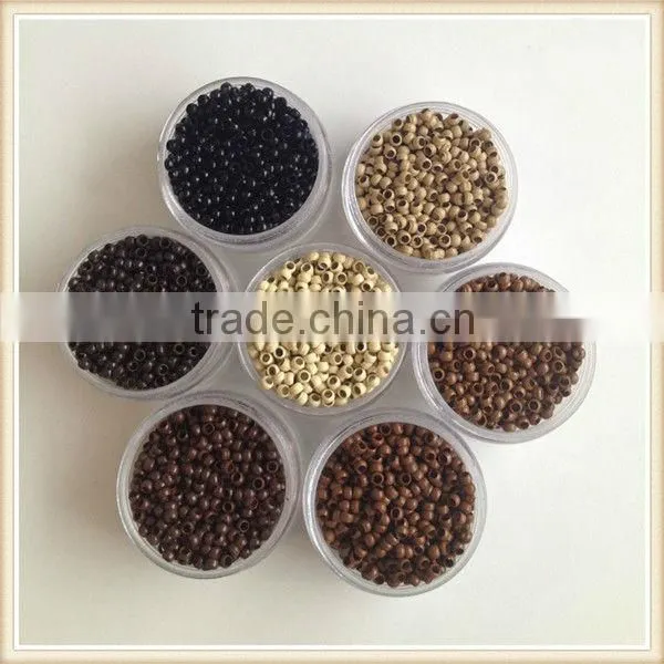 Silicon micro rings, micro rings with screw, nano rings for hair extension