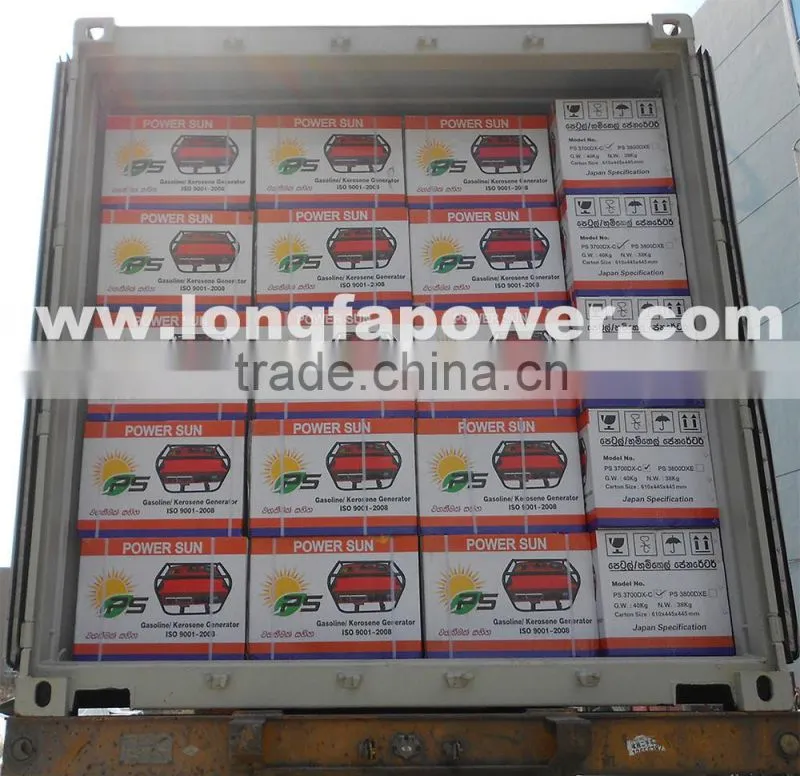 China Hot sale in Sri Lanka Electric Kerosene Gasoline Generator set