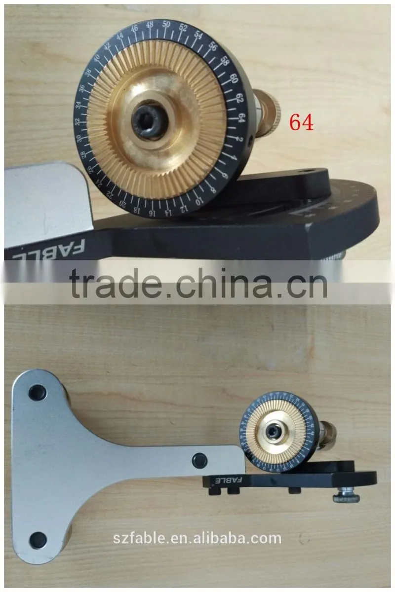 Faceting And Polishing Gemstone Machine with Index Wheels of 64 and 96.