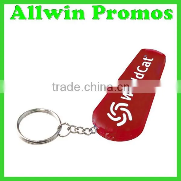 Promotional Whistle Keychain with LED