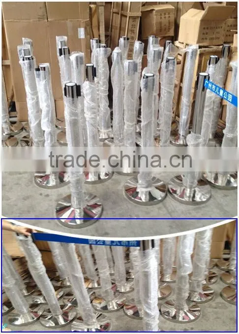 Best Sell Museum Exhibition Barrier Stanchion Post Line Control Barrier