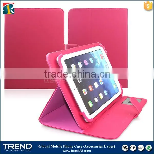magnetic protective wallet tablet universal 8 inch stand case