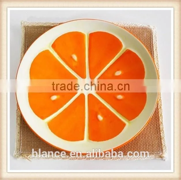 decorative ceramic fruit plates in fruit painting