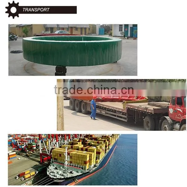 Heavy duty steel forged support roller bearings with shaft