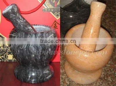 Marble Mortar Pestle