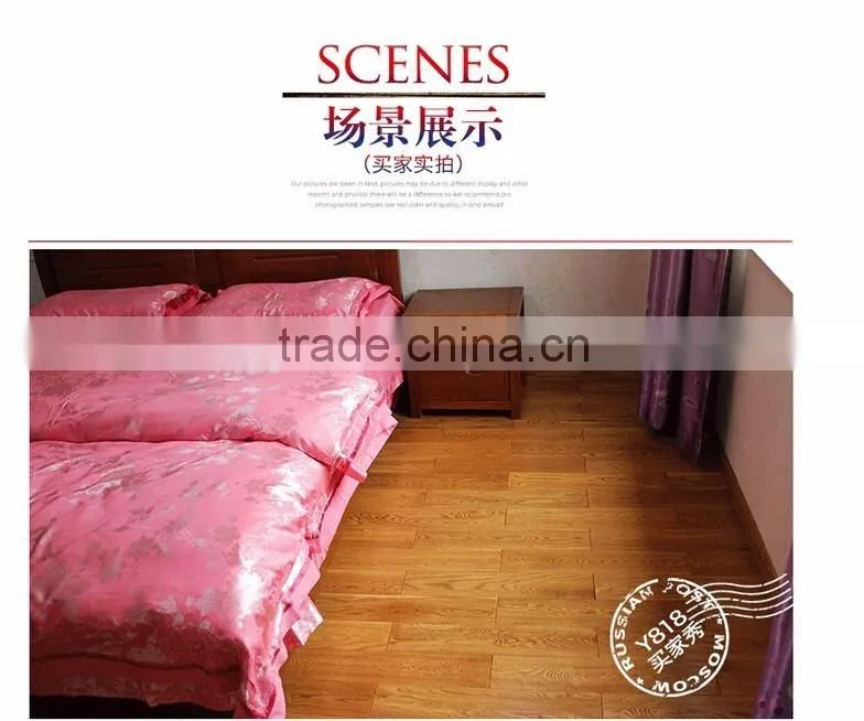 Heat wear solid wood oak flooring Natural environment