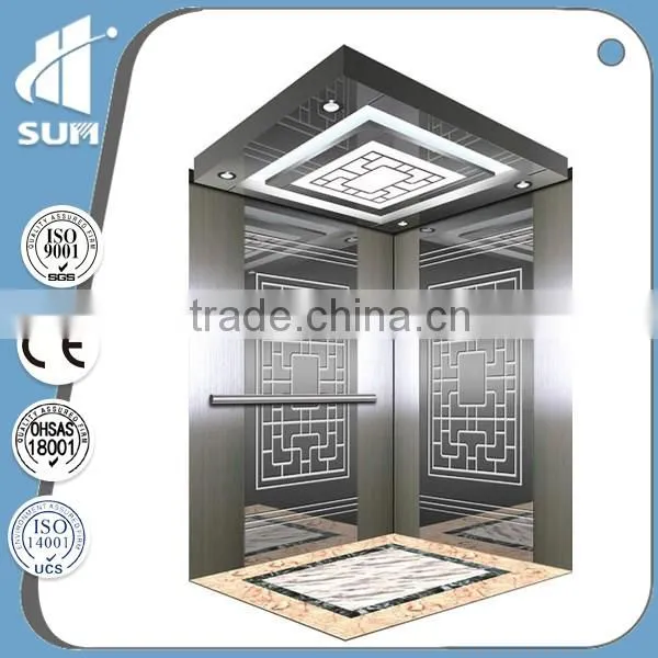 Speed 1.75m/s capacity 630--2000kg passenger elevator